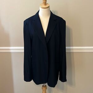 Navy blue blazer